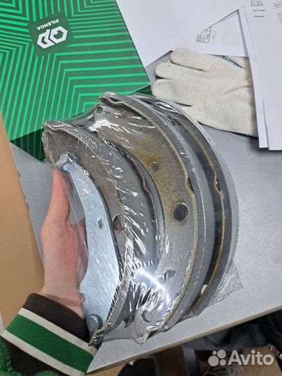 Колодки задние барабанные Skoda Rapid / VW Polo