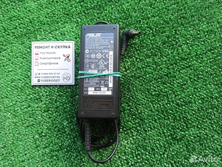 Блок питания зарядка asus Asus 19V 65W 5.5x2.5мм