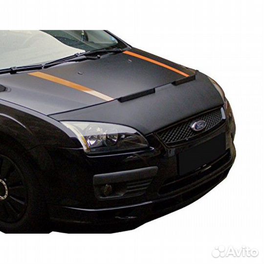 Дефлектор капота Ford Focus 2 дорестайлинг