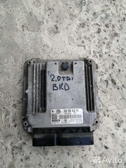 Эбу Двигателя Джетта 5 BKD 03G906016FM