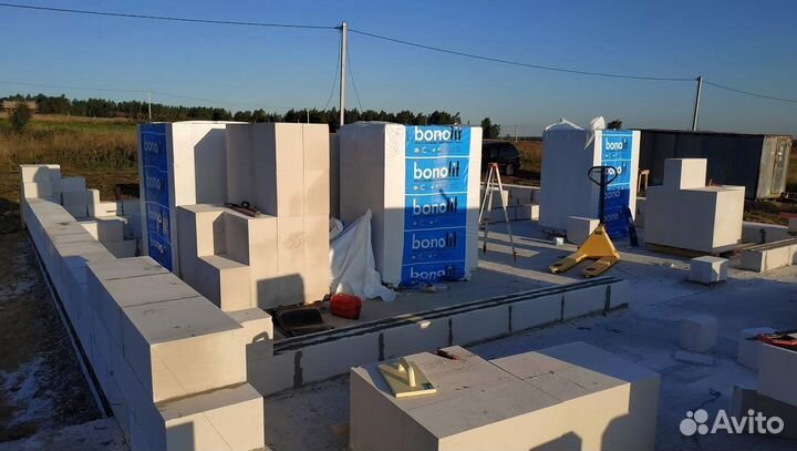 Газобетон Бонолит D600 новый