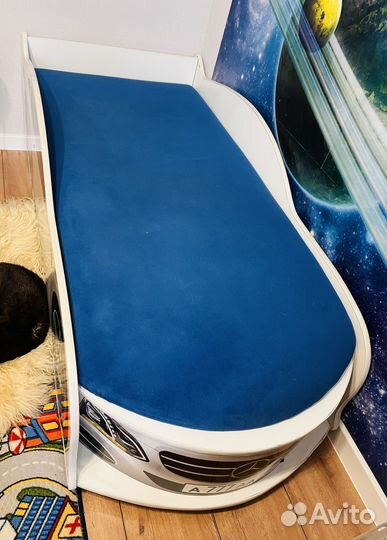 Детская кроватка машинка бу