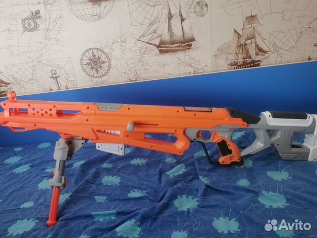 Бластер нерф мега