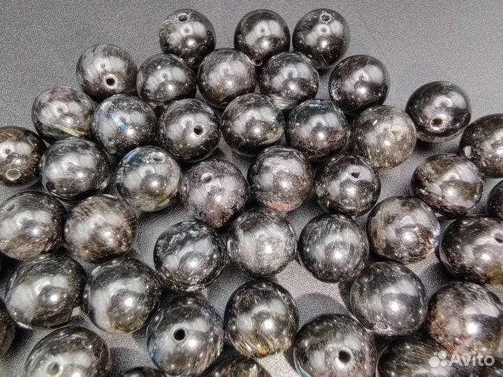 Астрофиллит бусины 8 мм