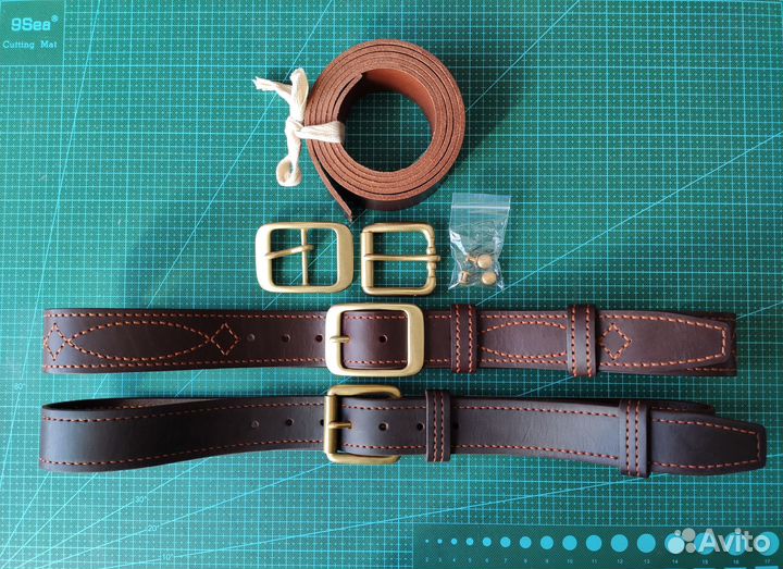 Ремень из натуральной кожи крс, Италия