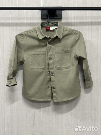 Детская Рубашка zara 110 хаки