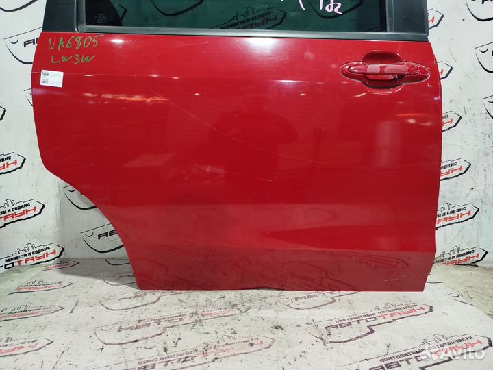 Дверь mazda MPV LW3W LW5W lwew lwfw LC6272031E задняя правая сдвижная красный, A3E NA6805