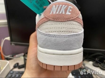 Nike Dunk Low Fossil Rose Оригинал