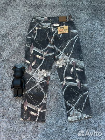 Джинсы Stussy RealTree темные