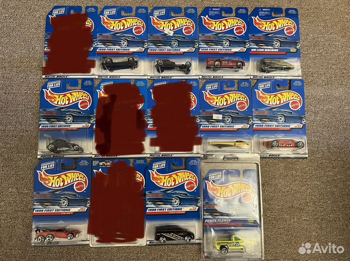 Hot wheels 1998 г. Дополнительно