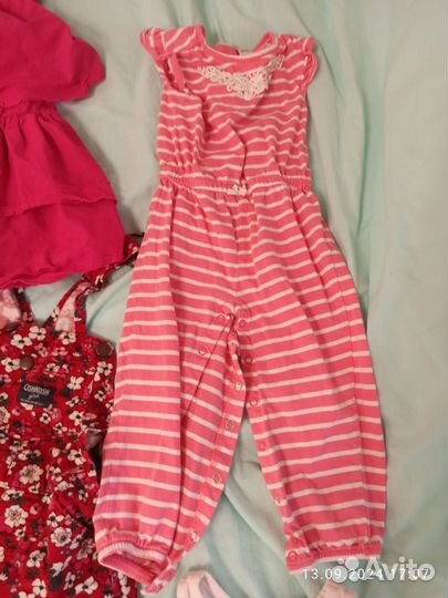 Пакет одежды на девочку 86