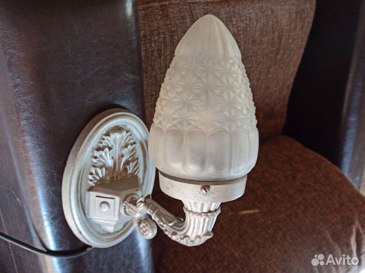 Светильник СССР сталинский ампир плафон ананас