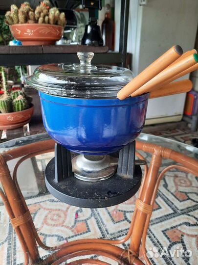 Набор для фондю чугун Франция