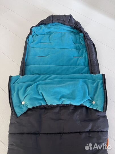 Зимний конверт в коляску hibaby