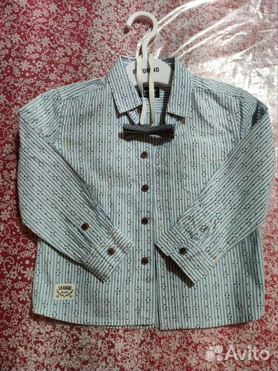 Рубашка на мальчика 92 98