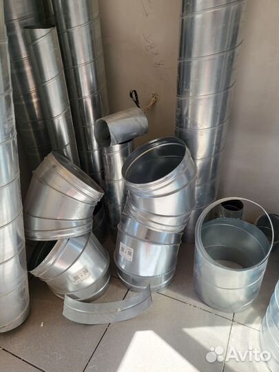 Трубы для вентиляции/воздуховоды/отводы