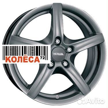 Alutec Grip 5.5x15 4x100 ET45 Dia63.3 Graphite
