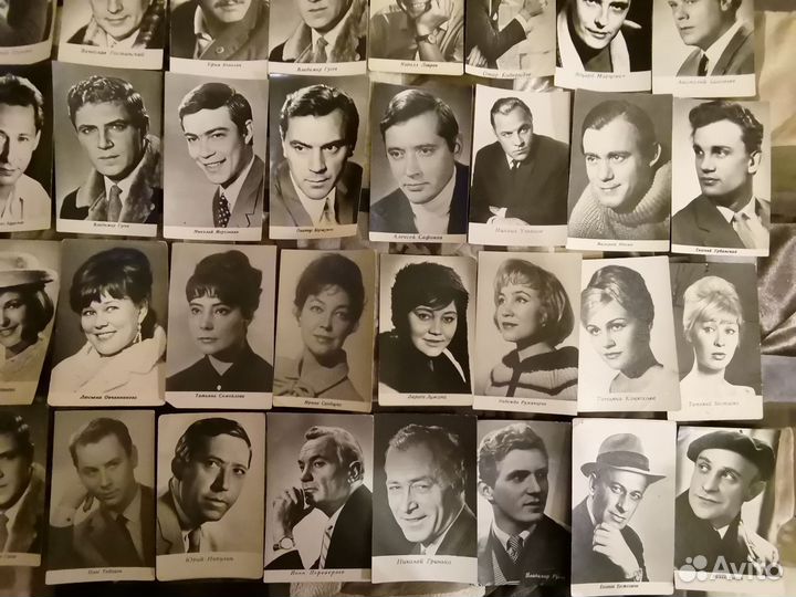 Фото актёров советского кино 1960-70х гг