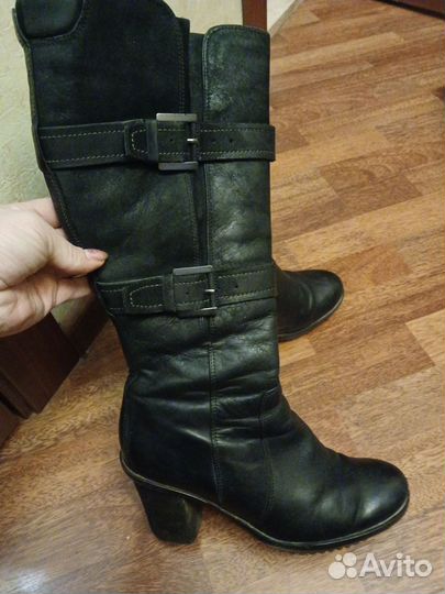 Сапоги женские зимние ecco 39