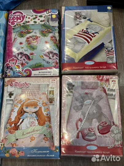 Детское постельное белье Пони, робокар Поли