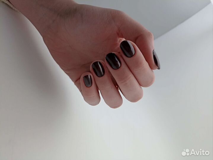 Маникюр+выравнивание+покрытие