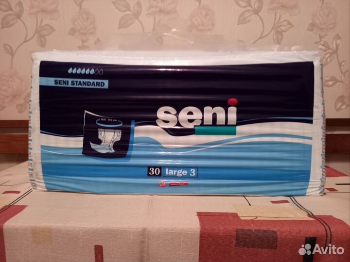 Памперсы для взрослых seni 30 шт