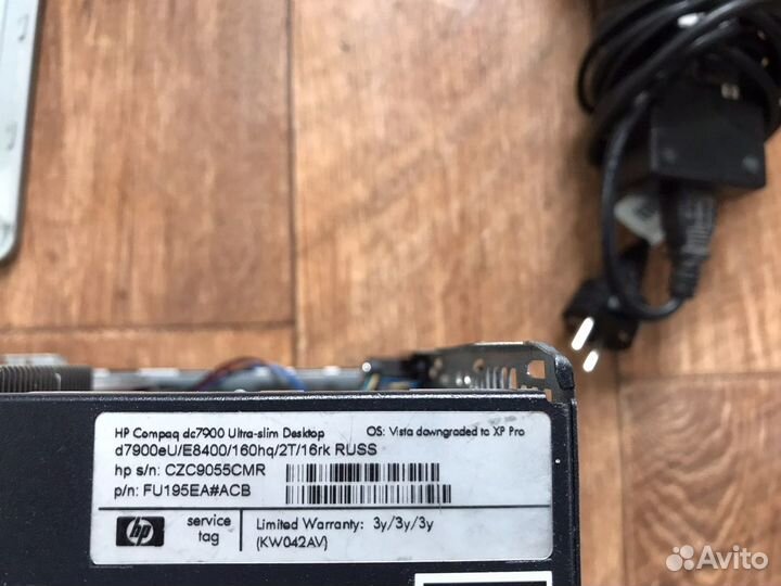 Hettop HP миникомпьютер