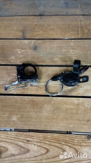 Манетка и передний переключатель