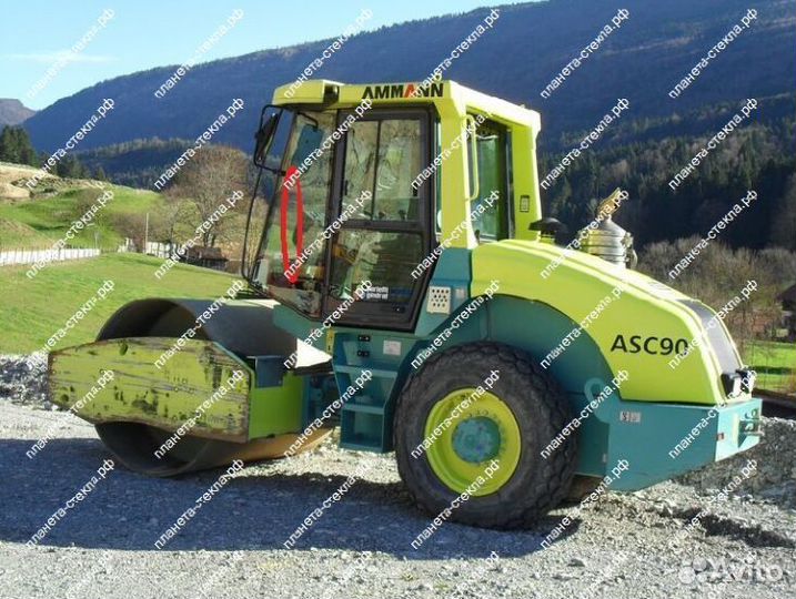 Стекло для катка Ammann ASC 90/ASC 120/ASC 200 с г