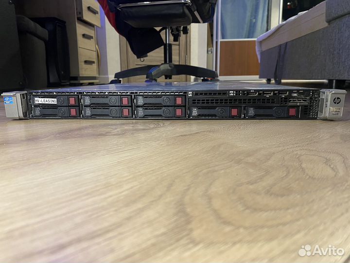 HP Proliant DL360e Gen8 сервер (500гб)