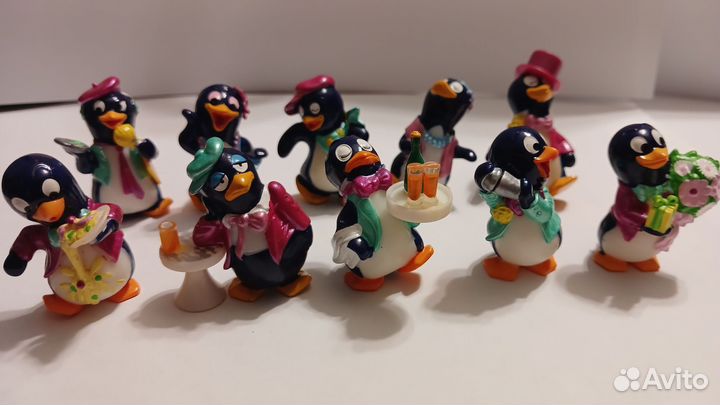 Пингвины на вечеринке. Киндер. Полная серия