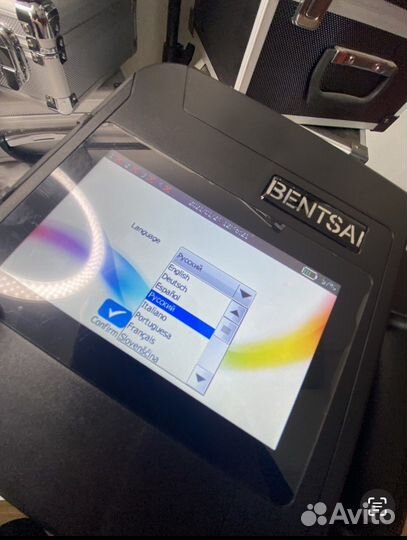 Широкоформатный портативный принтер маркиратор