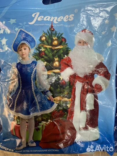 Новогодний костюм деда мороза