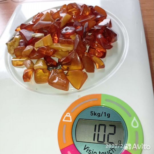 Янтарь россыпью