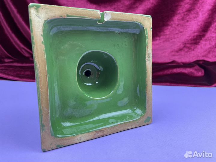 Подсвечник с клеймом Т.- ва М. С. Кузнецова