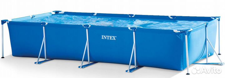 28273 Бассейн каркасный прямоугольный 450х220х84см