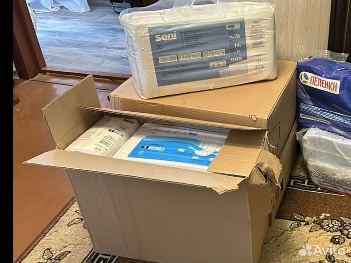 Подгузники seni m (2) 6 капель