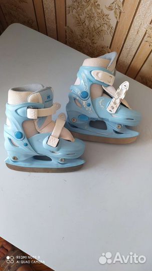 Коньки nordway раздвижные для девочки 27-30