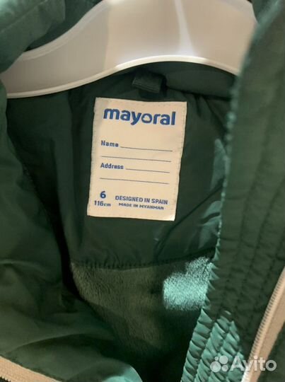 Куртка для девочки mayoral 116