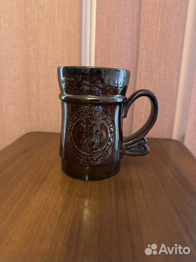 Керамическая пивная кружка