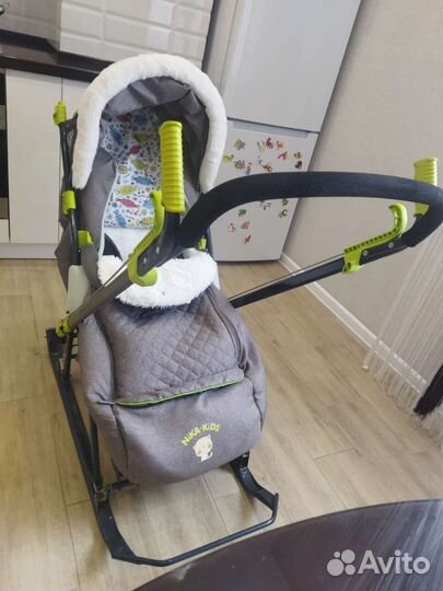 Санки коляска ника 7 7