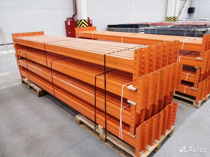 Стеллажи паллетные складские Авето