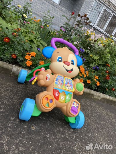 Ходунки каталка fisher price