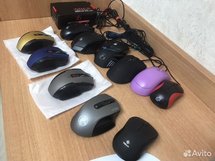 Мыши компьютерные новые и б.у