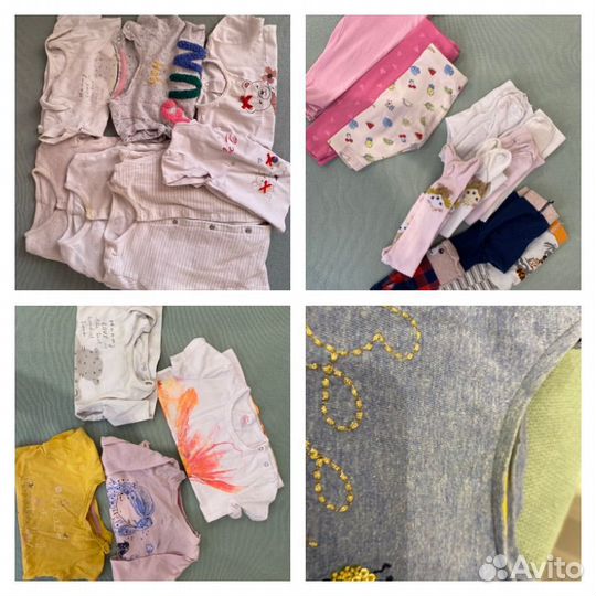Детская одежда пакетом mothercare 0-1 года