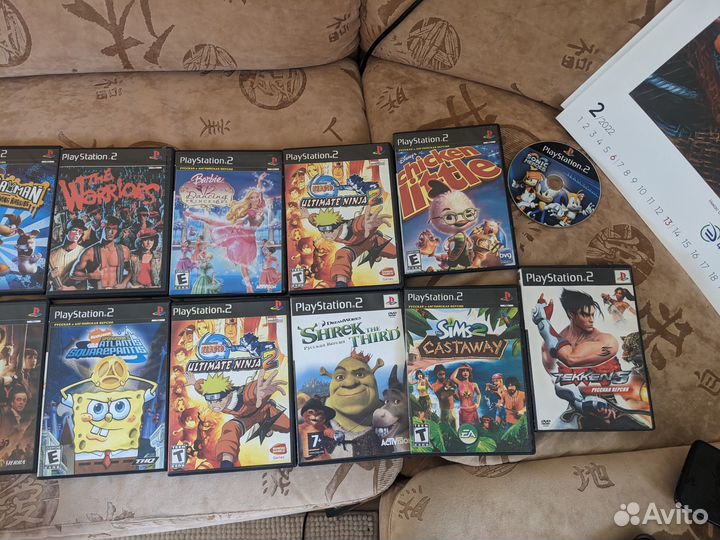 Ps 2 игры диски