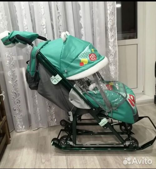 Санки коляска ника