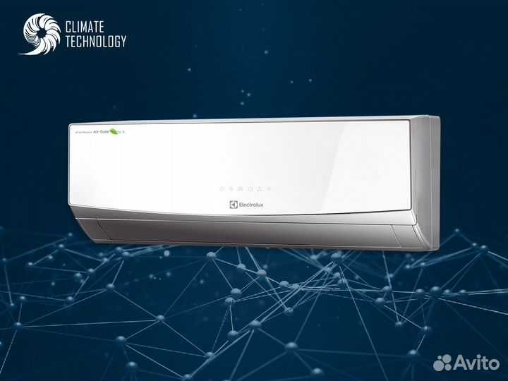 Кондиционер electrolux AIR gate 2 super DC R32 (Mi