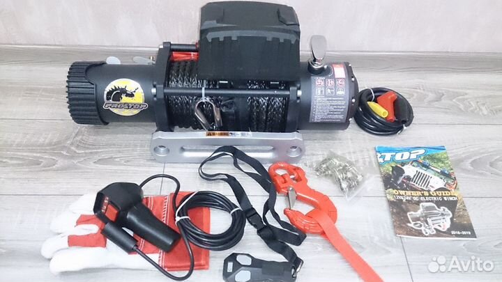Лебедка автомобильная Pro Top 12000lbs Синт трос