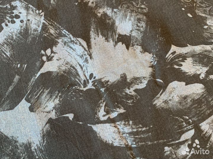 Джинсовая - хлопковая ткань -6/50см